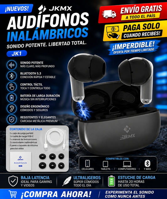 Audifonos Top Quality JKMX JK1